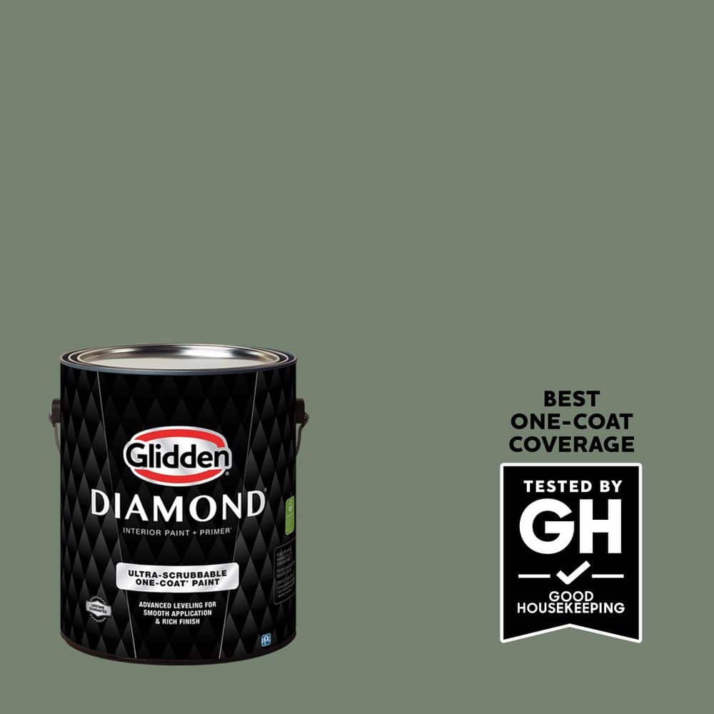 Glidden Diamond 1 gal. PPG1129-6 Lottery Winnings Satin Interior