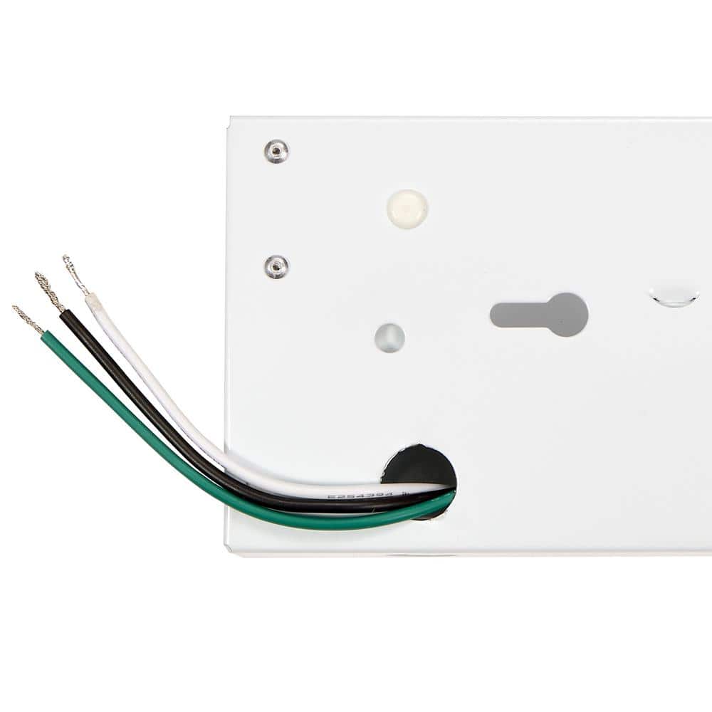 18" White Gloss LED Under Cabinet Light with Color Changing