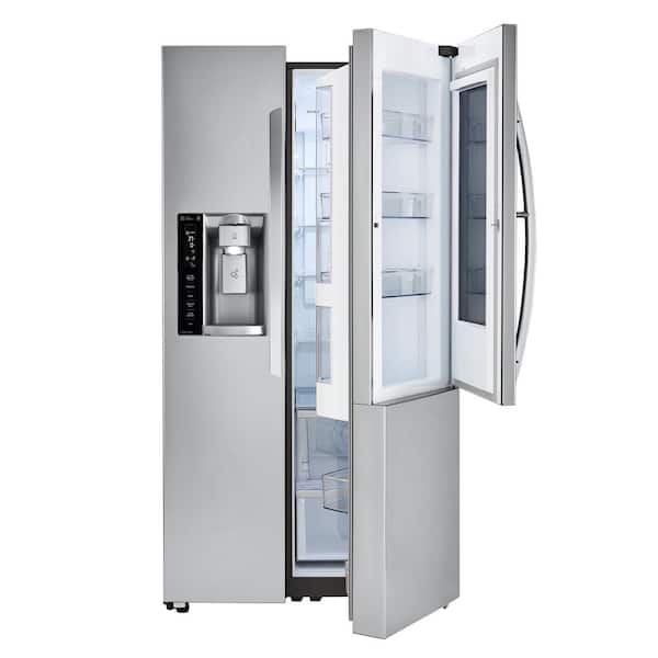 LG 21.7 cu. ft. Side by Side Smart Refrigerator with InstaView