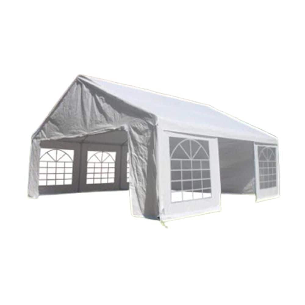 Phewnyzo 20 ft. x 20 ft. Heavy Duty Party Tent with Storage