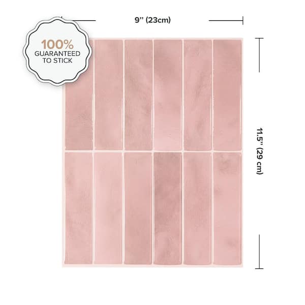 Morocco Rabat 11.43 in. x 9 in. Vinyl Peel and Stick Tile (2.8 sq. ft. / 4-Pack)