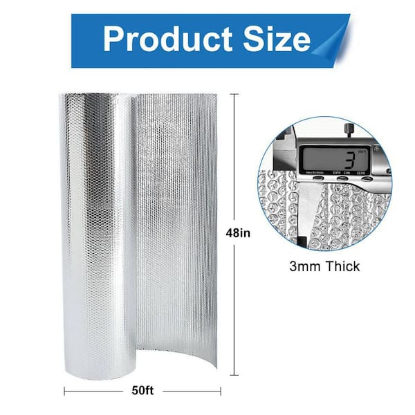 ロルカナ　ディアブロ　2枚(1枚foil) Amylove 2 Rolls Double Reflective Foil Insulation 24'' x 20