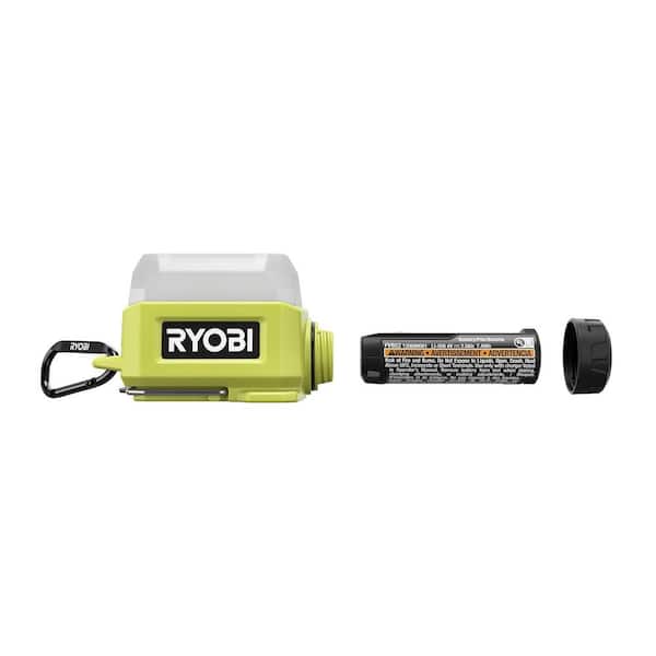 RYOBI - USB Lithium Cordless Compact Area Light Kit with 2.0 Ah USB Battery and Charging Cable