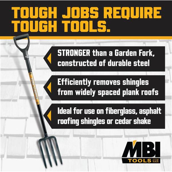 MBI 46 in. Steel Roof Fork - Made In USA (2-Pack) MBIFK-2 - The