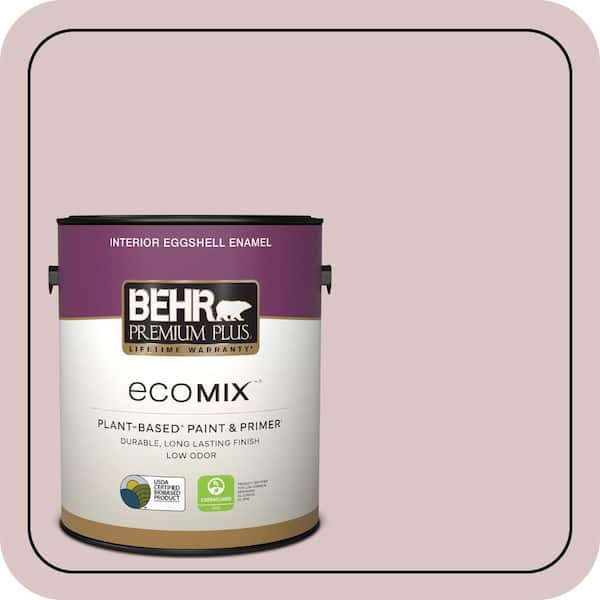 1 gal. #130E-2 Fairview Taupe Eggshell Enamel EcoMix Plant-Based Interior Paint & Primer