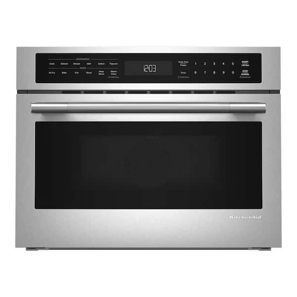 1.8 cu. ft. Electric Built-In Microwave in PrintShield Stainless with Speed Oven and Air Fry Mode