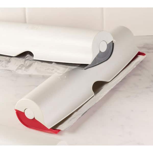 Hutzler Gray Refillable Wrap Dispensers (Set of 2) 3898-2GY - The