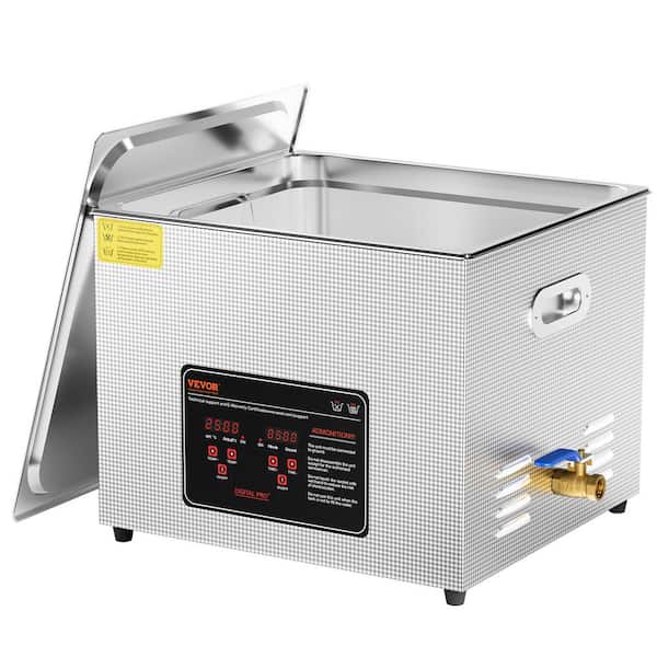 Ultrasonic Machine, 15 L Professional Cleaning Machine with Timer and Heater, 40 kHz Digital 507 oz. Jewelry Machine