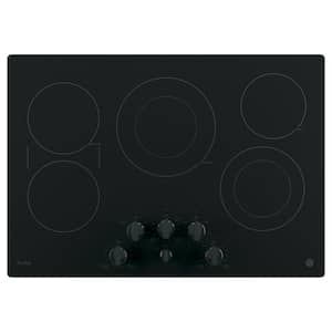 Profile 30 in. Radiant Electric Cooktop in Black with 5 Elements with Rapid Boil
