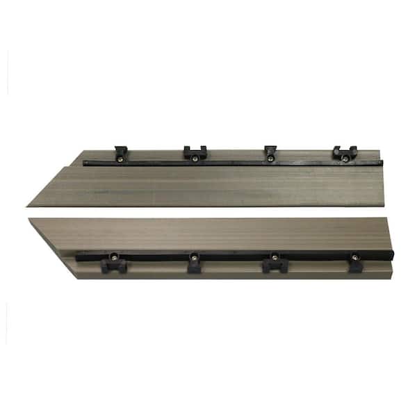 NewTechWood 1/6 ft. x 1 ft. Quick Deck Composite Deck Tile Outside