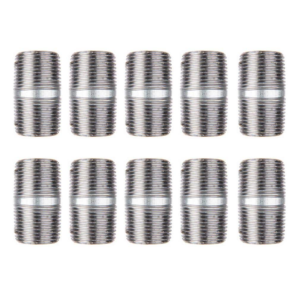1/2 in. x 1-1/2 in. Galvanized Steel Nipple (10-Pack) price history on PriceWatchPro