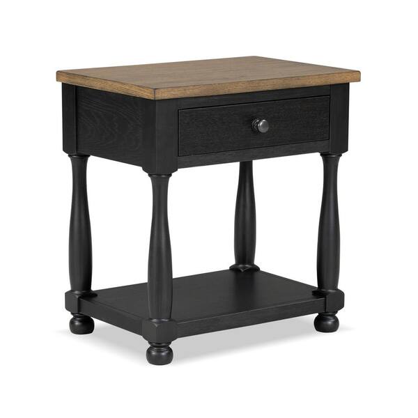 Furniture of America Windcrest Farmhouse Black/Rustic Oak 26 Furniture of America Windcrest Farmhouse Black/Rustic Oak 26