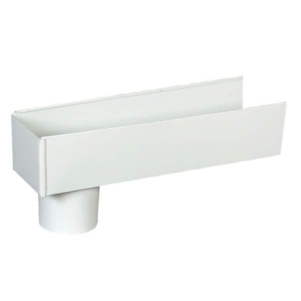 Amerimax Home Products 5 in. x 16 in. White Aluminum Eave Box