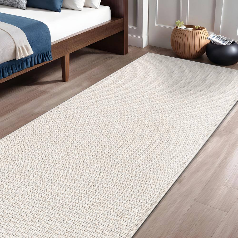 Wooly Bone 9 ft. x 12 ft. Solid Indoor Area Rug - thumbnail 5