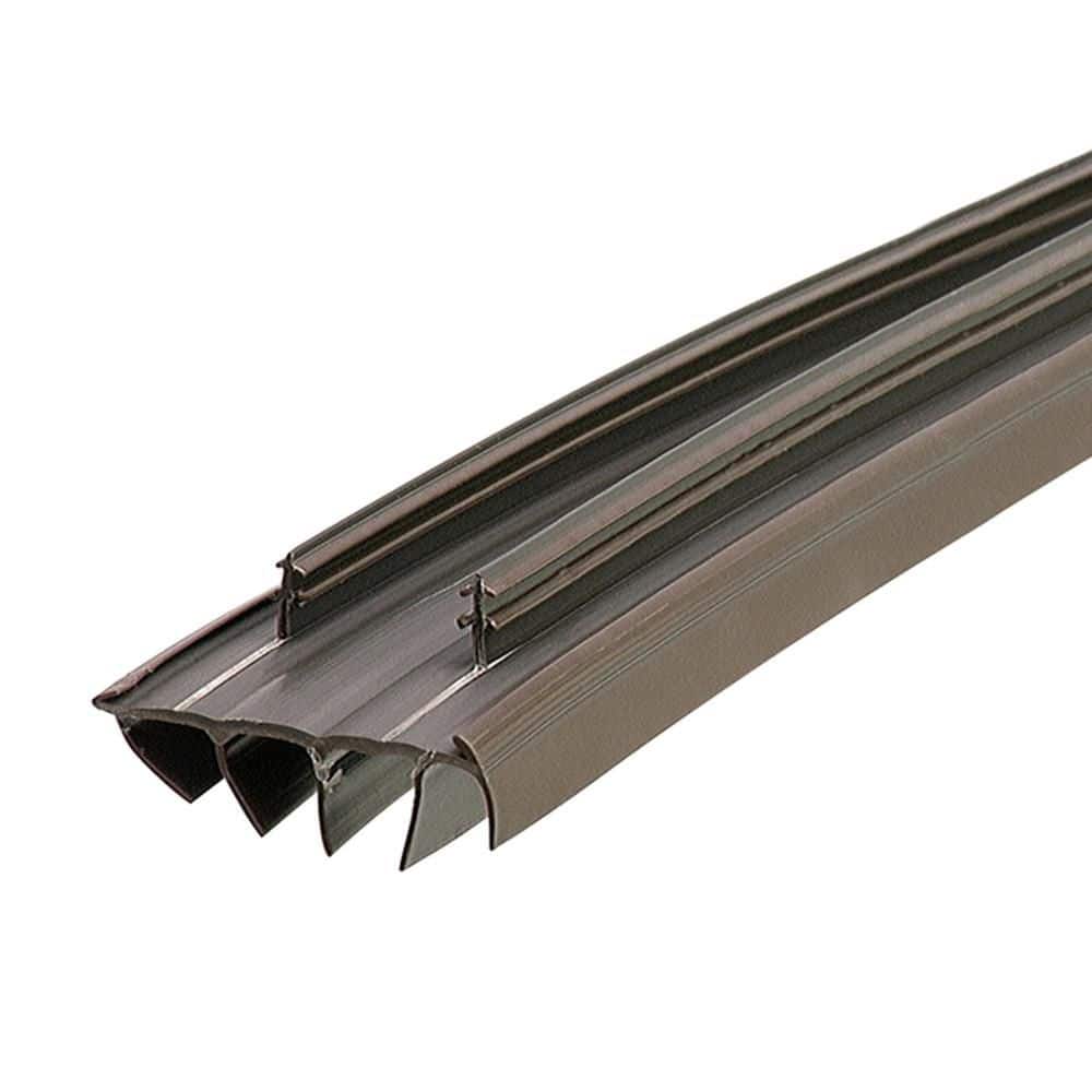 36 in. Brown Vinyl Concealed Kerf/Channel Fit Under Door Seal price history on PriceWatchPro