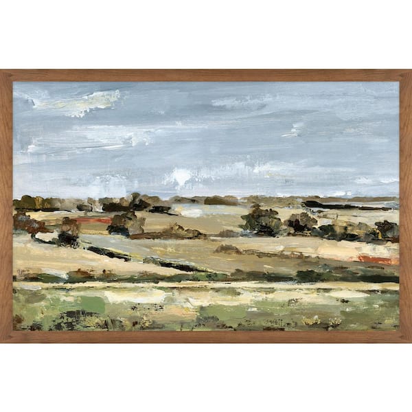Unbranded "Mighty Plains" by Marmont Hill Framed Nature Art Print 24 in. x 36 in.
