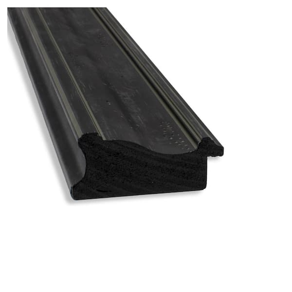 Amanti Art Mirror Makeover Shipwreck Black Narrow 17.25 in. W x 27.25 in. H Bathroom Mirror Frame Border Kit-Fits a 16 x 26 mirror