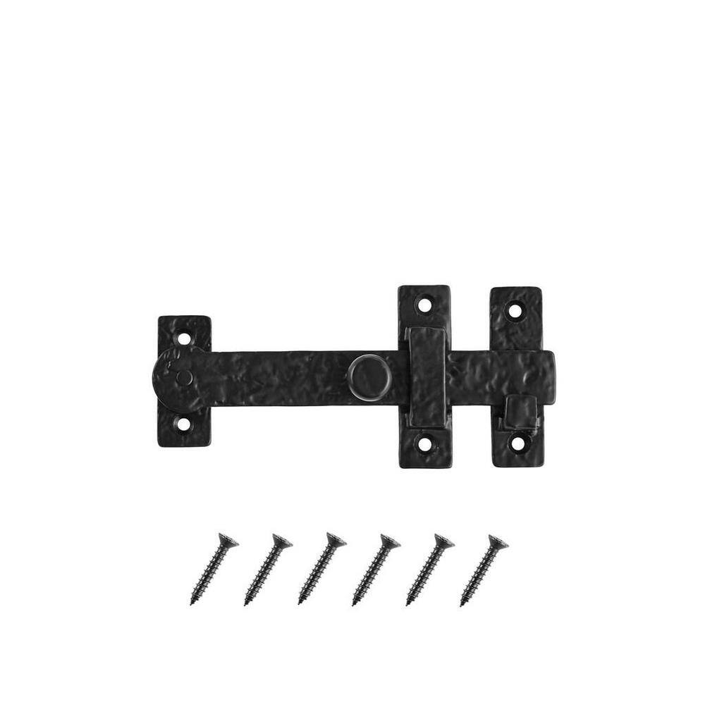7.5 in. Matte Black Cast Iron Drop Bar