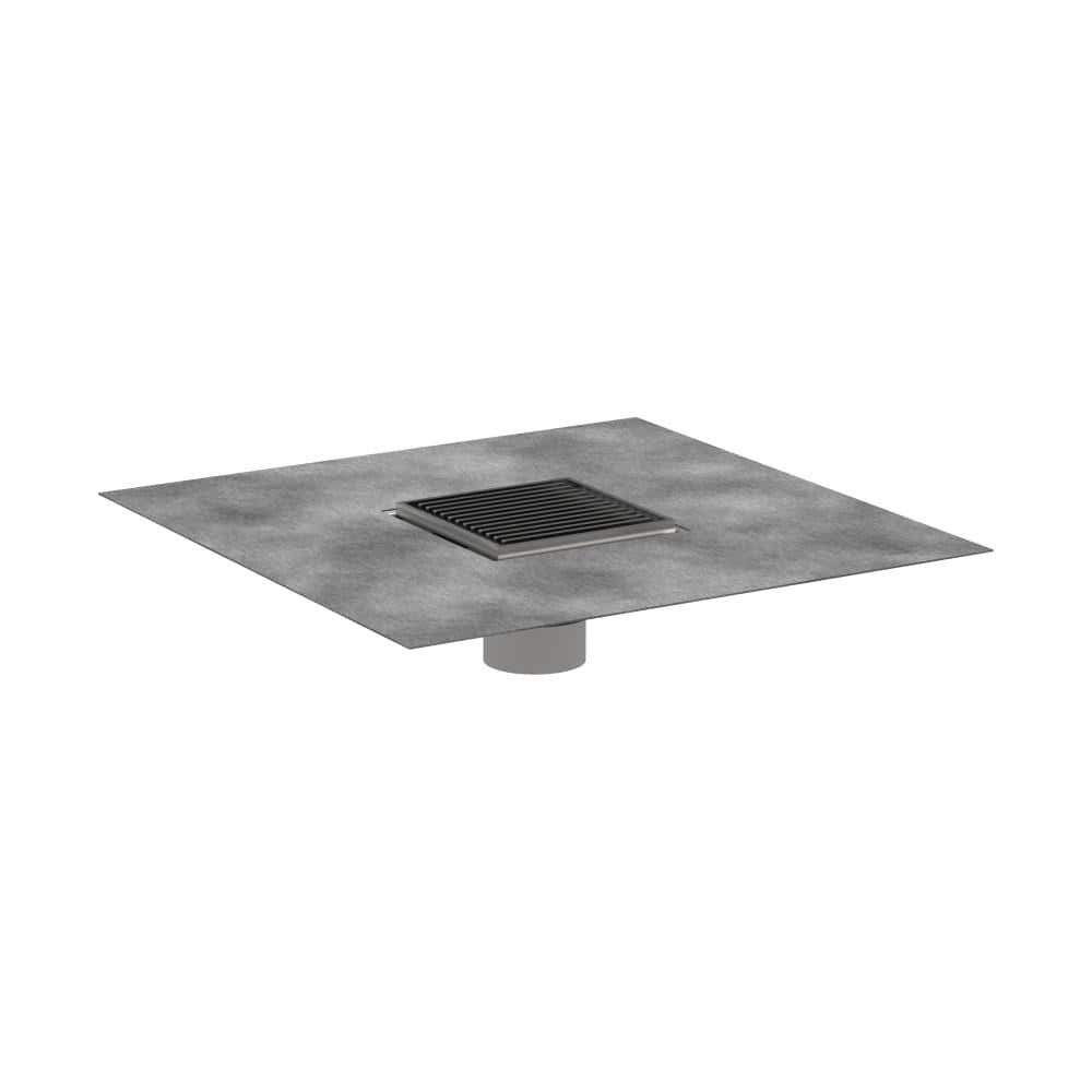 RainDrain Brilliance Stainless Steel Square Shower Drain Set w/ Rough in Brushed Stainless Steel price history on PriceWatchPro