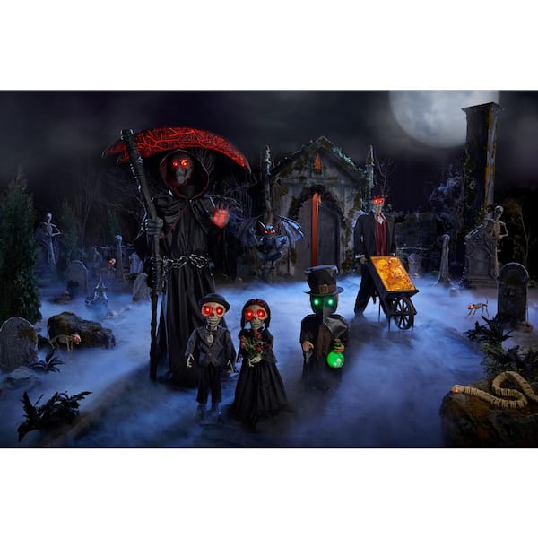 Home Accents Holiday 7.5 FT Grave & Bones Animated LED Soul