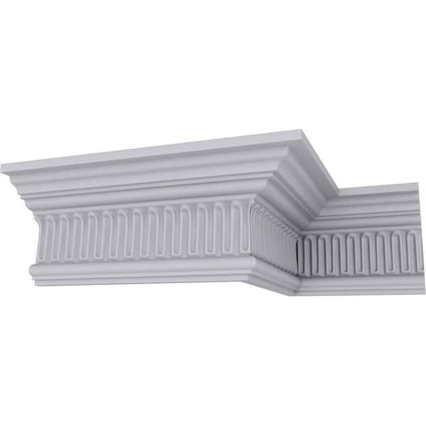 Ekena Millwork SAMPLE - 3 in. x 12 in. x 4-1/2 in. Polyurethane Viceroy Crown Moulding