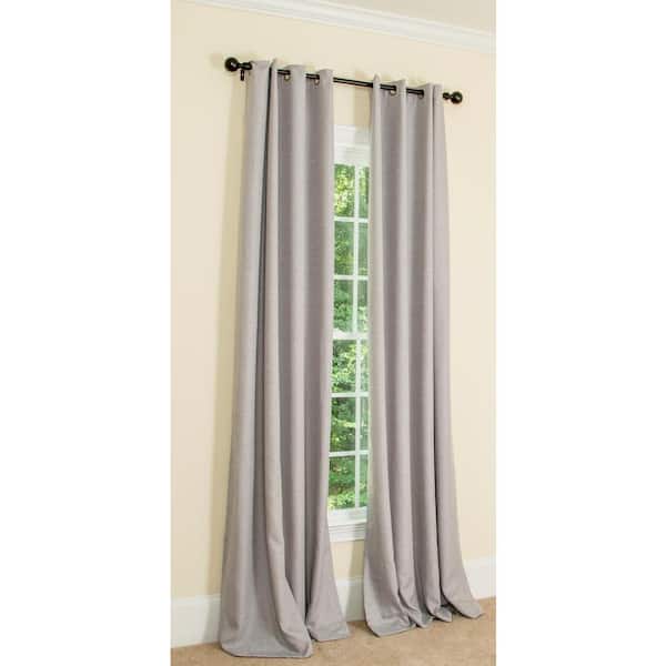 2X 100% blackout curtains window curtain panels, heat and full light  blocking drapes with black liner for nursery, white