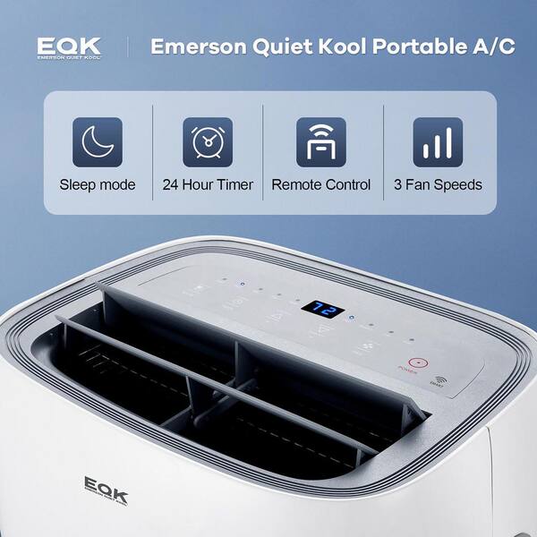 emerson quiet kool portable air conditioner 8000