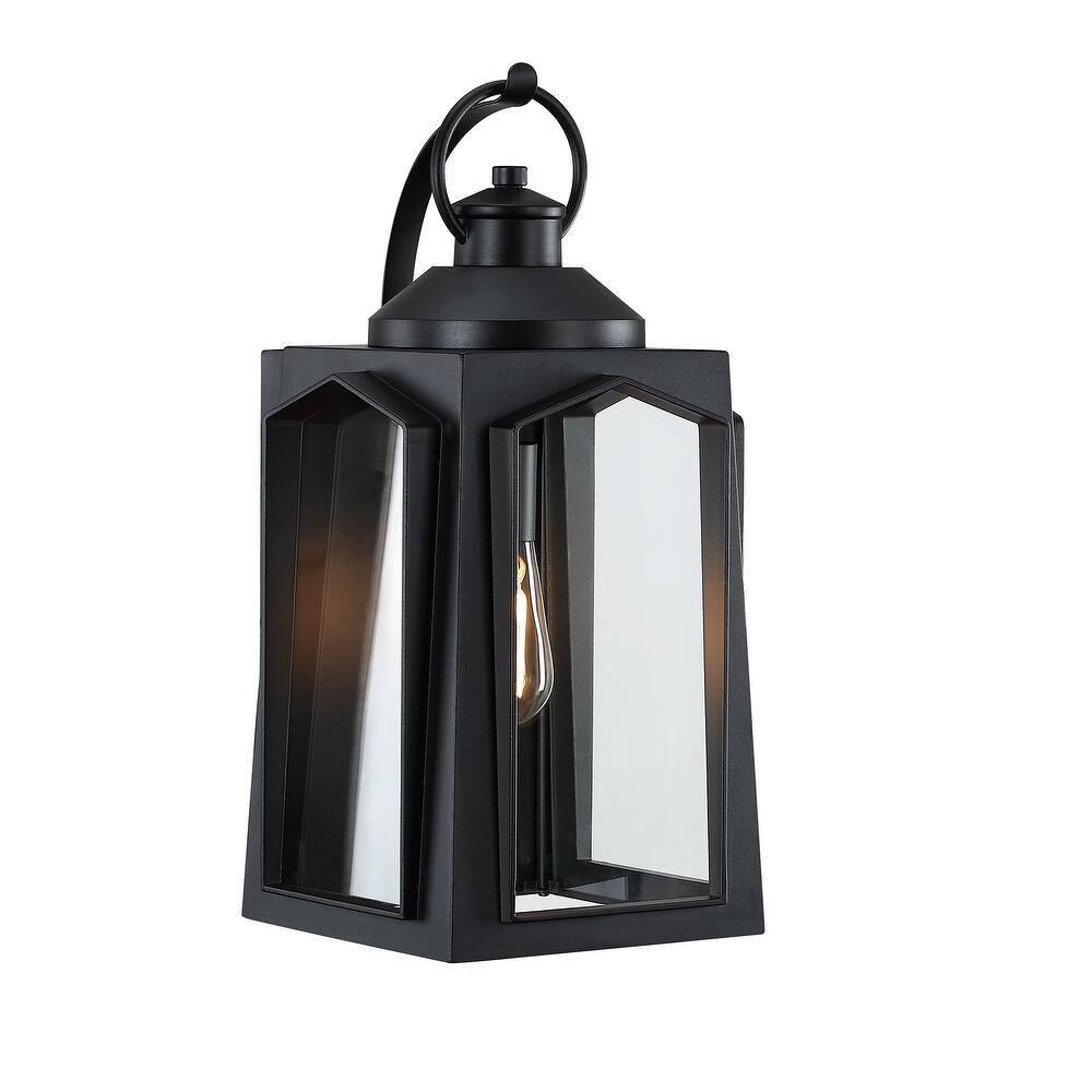 1-Light Black Outdoor Wall Sconces price history on PriceWatchPro
