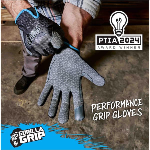 GORILLA GRIP Large Performance Grip Work Gloves 22857-06