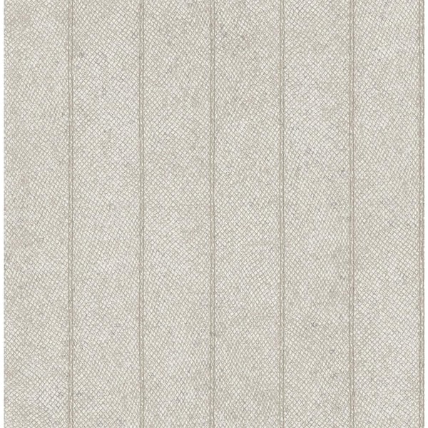 CASA MIA Jungle Stripe Beige Paper Non - Pasted Strippable Wallpaper Roll (Cover 56.05 sq. ft.)