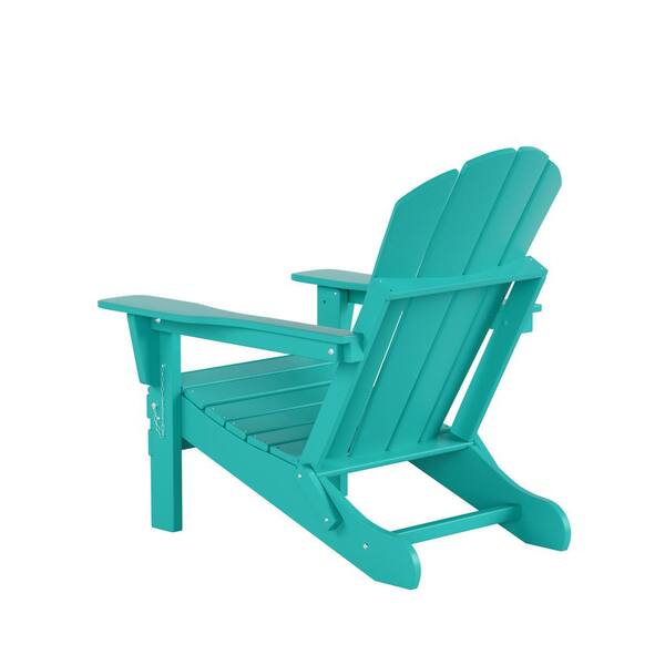 Westin Outdoor Laguna Poly Adirondack Deep Seating Eco-Friendly Chair by Turquoise 