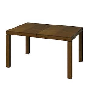 Viktor Walnut Farmhouse Extendable Dining Table with Solid Wood Legs