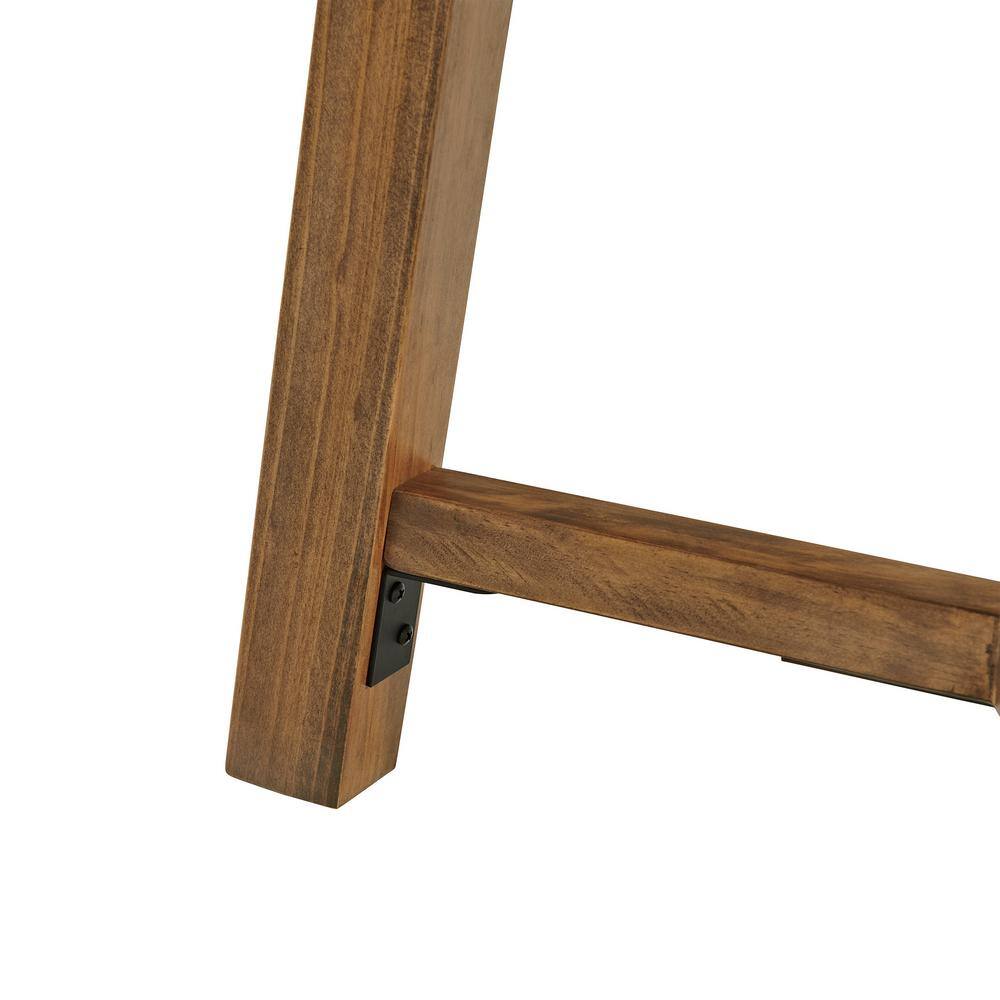 Newbury 44in Pecan Pine Coffee and End Tables Set