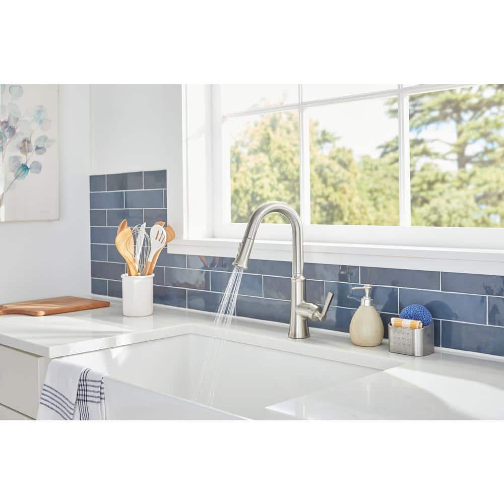 Stainless Steel Single Hole Pull Down Kitchen Faucet