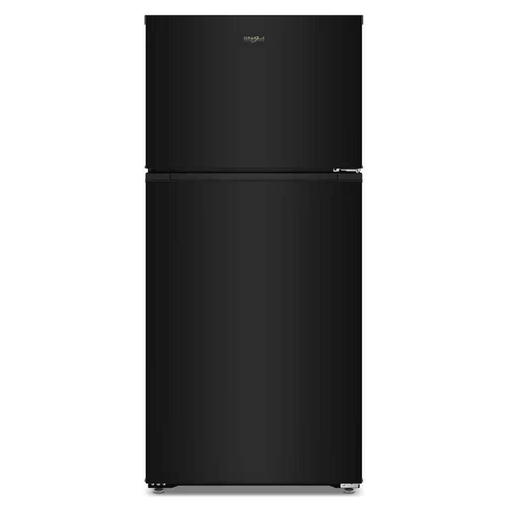 28 in. 14.3 cu. ft. Freestanding Wide Top Freezer Refrigerator in Black with Total Coverage Cooling price history on PriceWatchPro