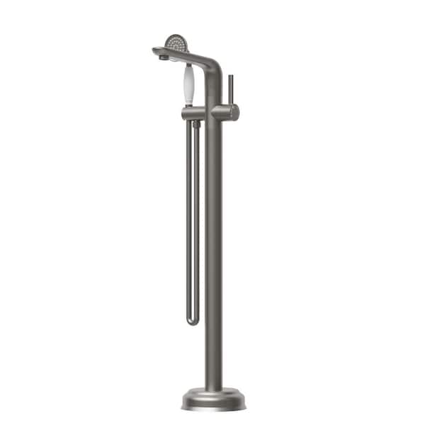 Module Switch 15-Spray 12.6 in. Dual Wall Mount Fixed and Handheld Shower Head 2.5 GPM in Brushed Nickel Include