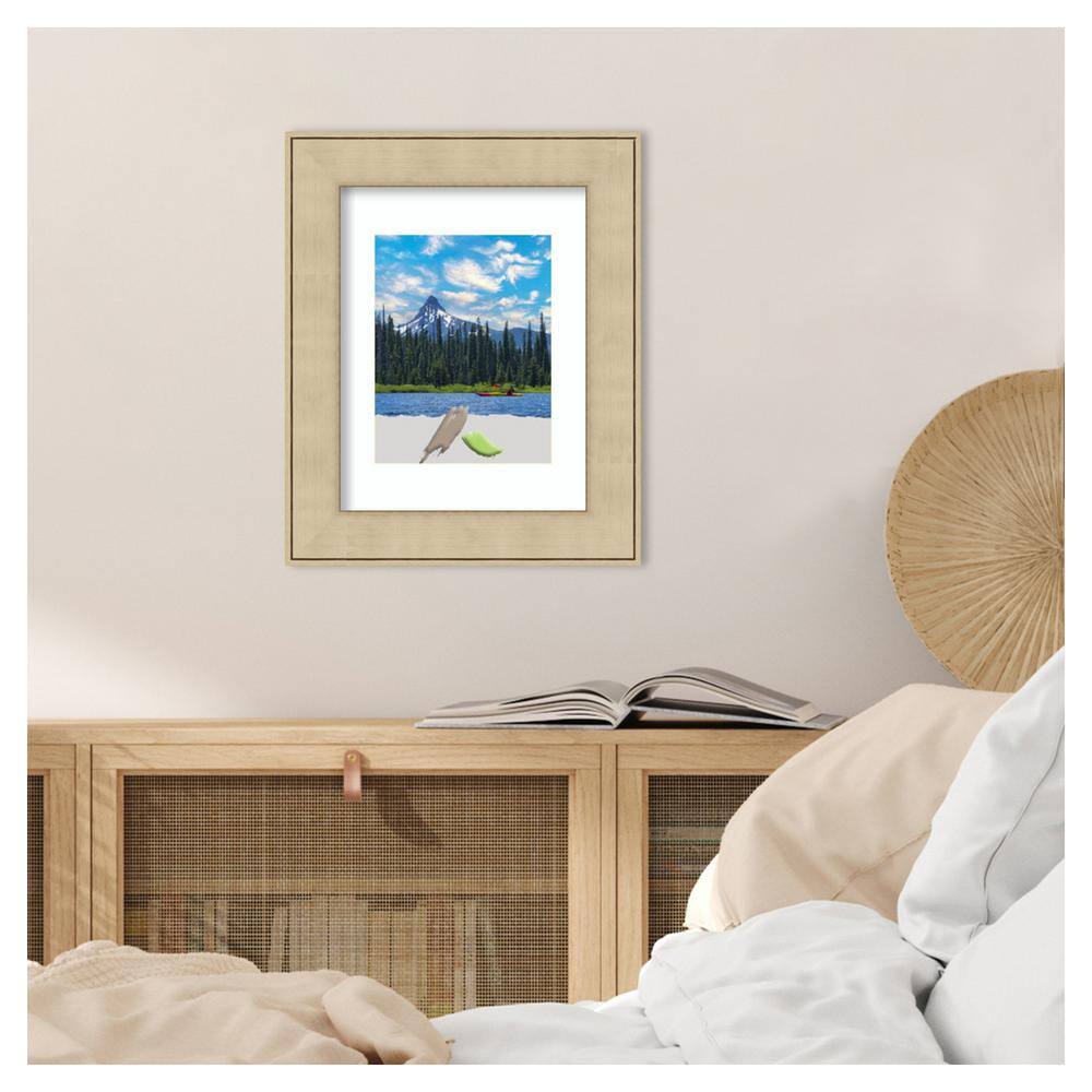 Classic Honey Silver Polystyrene Wall Picture Frame