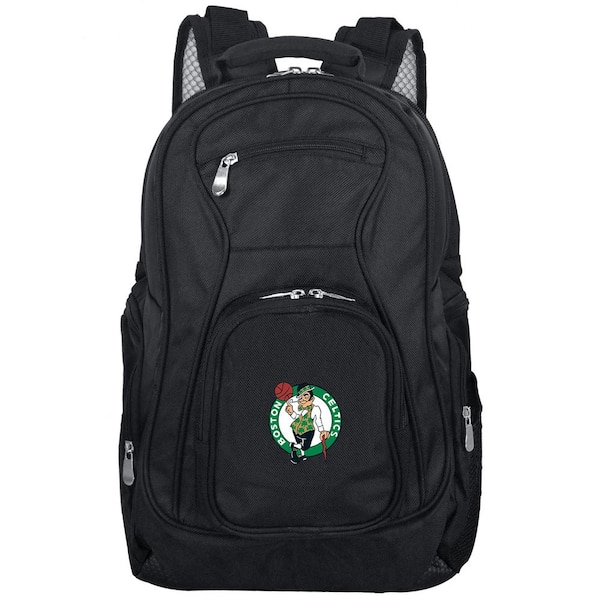 Denco NBA Boston Celtics Black Backpack Laptop