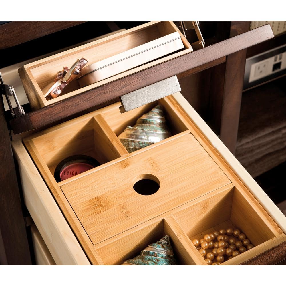 Addison 30" Dark Wood Single Bathroom Vanity Base