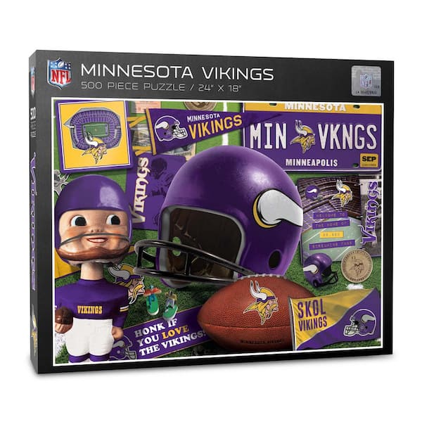 NFL Minnesota Vikings Joe Journeyman Puzzle - 500-piece, NEW & SEALED