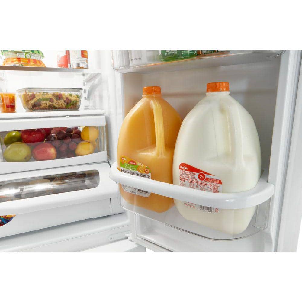 Whirlpool 36" Wide Black Stainless Steel French Door Refrigerator