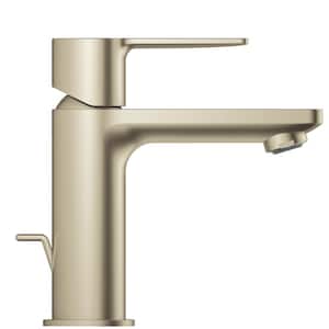 Lineare Single Hole Single-Handle XS Bathroom Faucet with Drain Assembly in Brushed Nickel