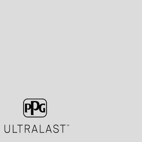 PPG UltraLast 5 gal. #PPG1001-3 Thin Ice Eggshell Interior Paint and Primer