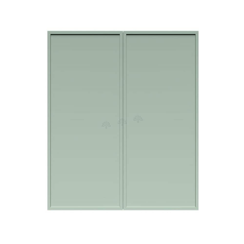 Slim Shaker Assembled 30 in. W x 42 in. H x 12 in. D Wall Kitchen Cabinet in Green price history on PriceWatchPro