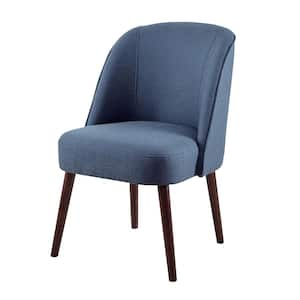 Larkin Blue Rounded Back Dining Chair