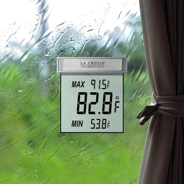 Large Easy-to-Read Window Thermometer