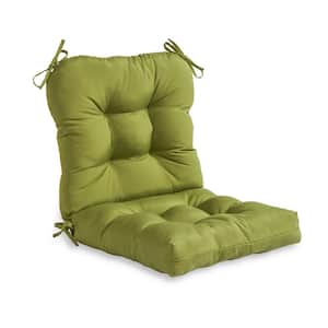 Solid Summerside Green Outdoor Dining Chair Cushion