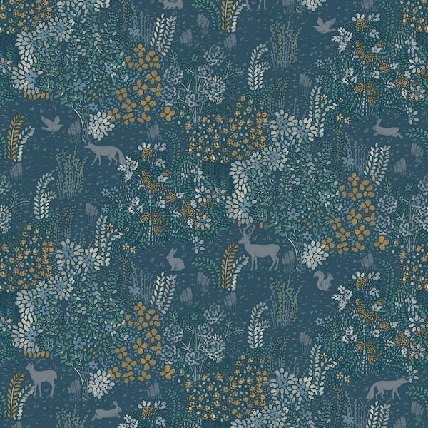 Babylon Blue Wallpaper Sample