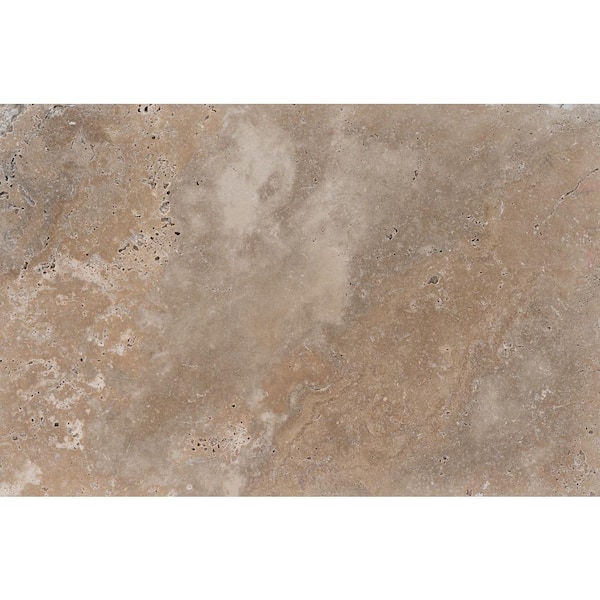 MSI Mediterranean Walnut 2 cm. x 16 in. x 16 in. Tumbled Travertine Paver Tile (35.6 sq. ft./Pallet)