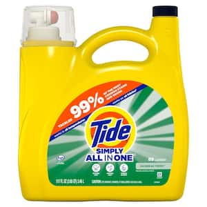 Simply 117 oz. Daybreak Fresh Scent Liquid Laundry Detergent (89-Loads)